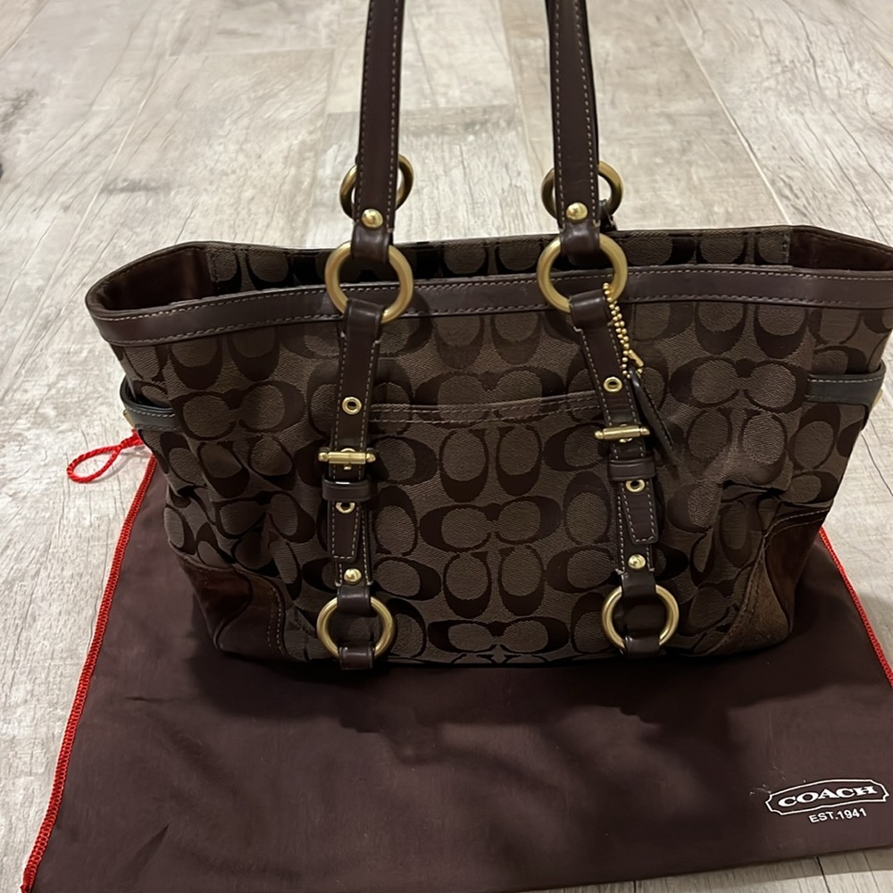 Coach shoulder purse